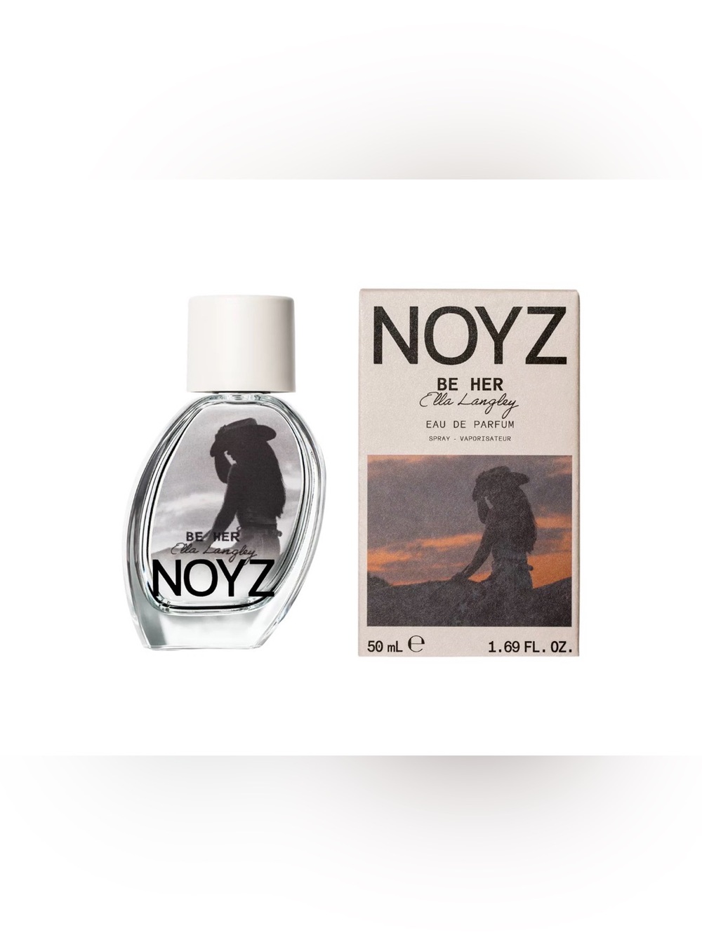 NOYZ Be Her by Ella Langley Eau de Parfum - Clear Bottle with White Cap - Picture 8 of 10